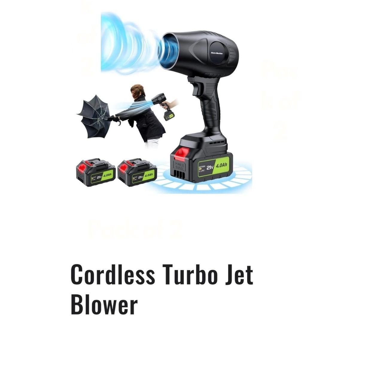 JetBlaze™ Xpress Super Portable Turbo Blower