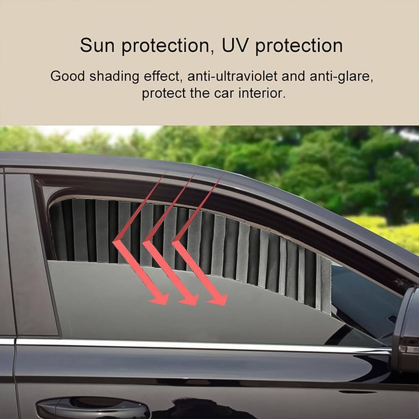 UV Protection Mesh Curtain Net Curtain(Pack of 4)