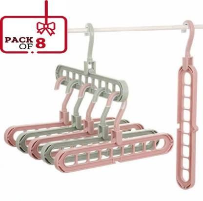 Pack of 8 - ClosetPro 9-in-1 Multi-Hanger