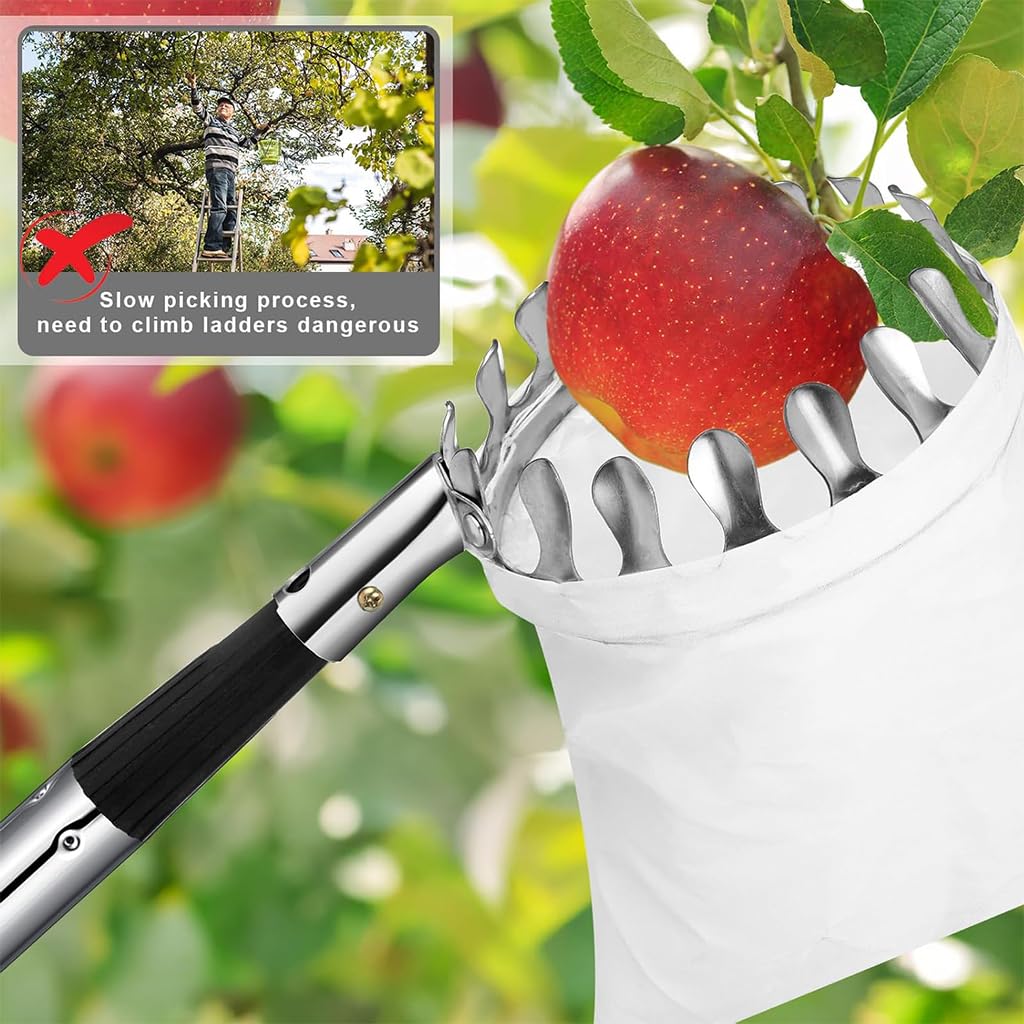 BranchPro Fruit Picking Tool With Storage Bag