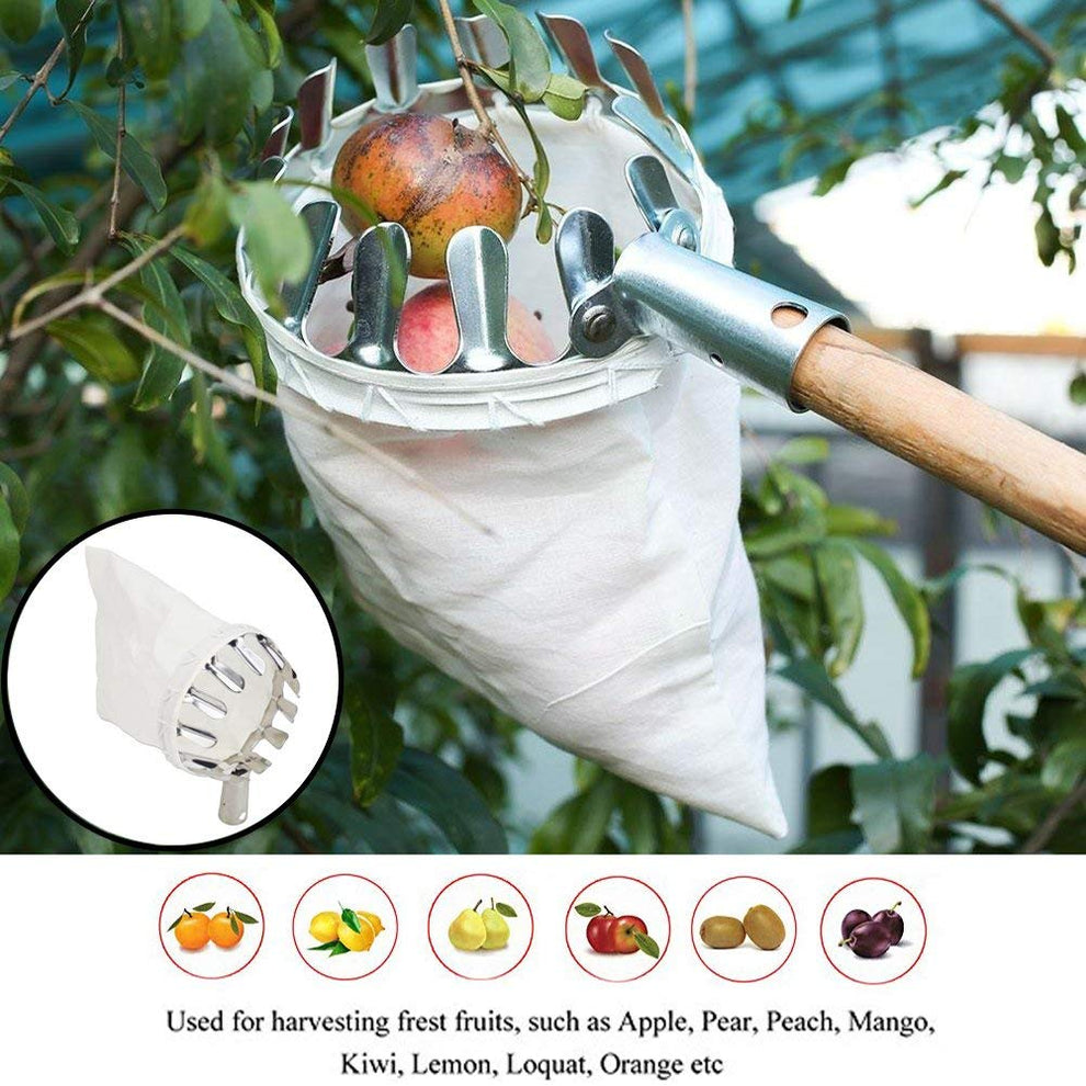 BranchPro Fruit Picking Tool With Storage Bag