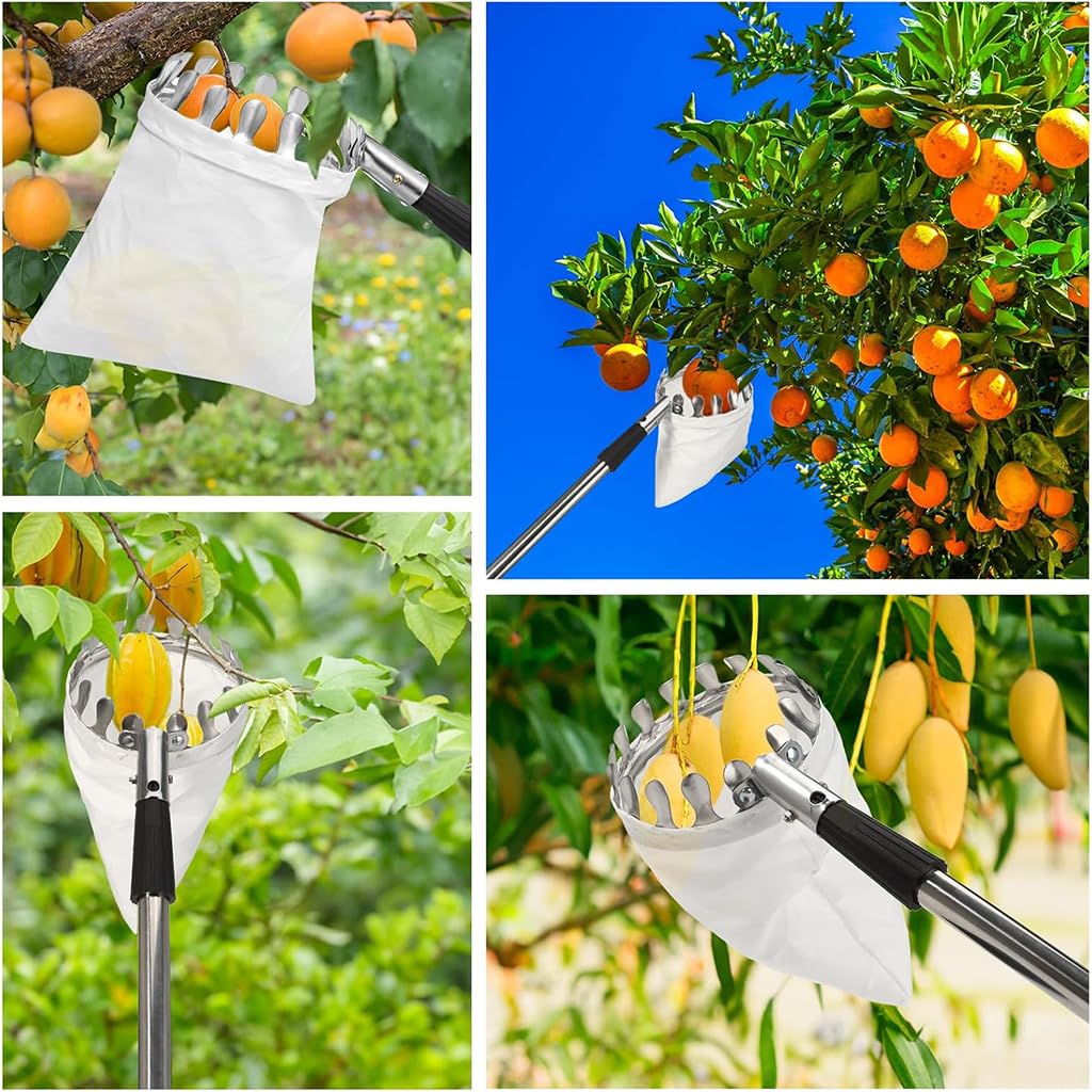 BranchPro Fruit Picking Tool With Storage Bag