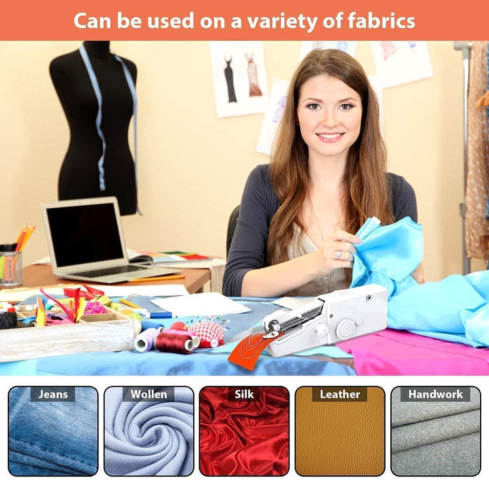 ThreadSnap™ Pro Cordless Portable Mini Electric Sewing Machine