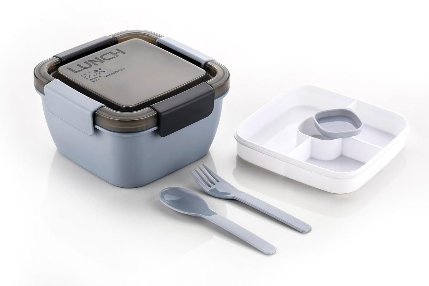 HeatStack Bento Multi Layered Lunch Box with Compartments