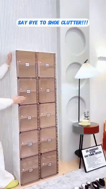 StepStack™ Smart Foldable 4 Layer Shoe Rack
