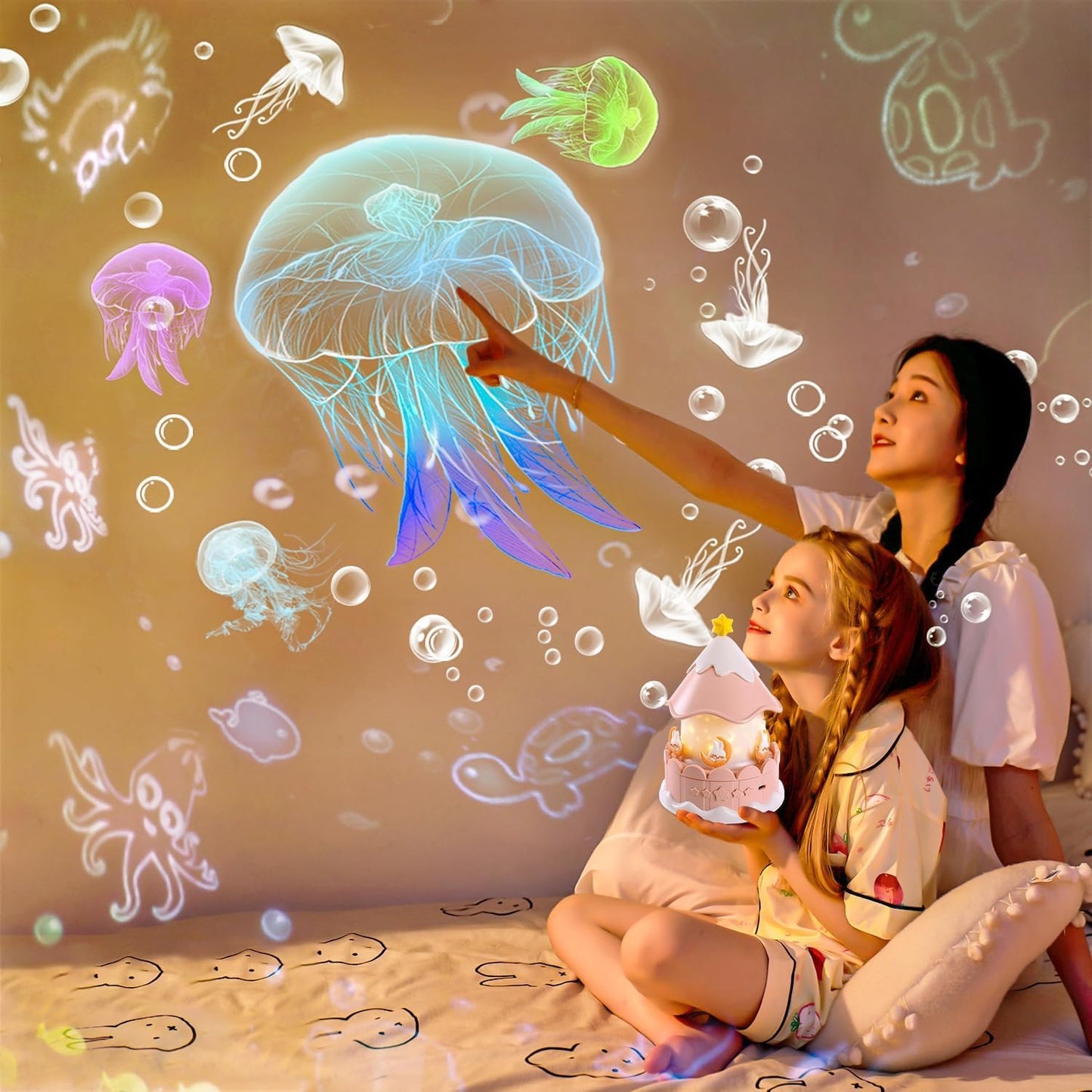 StarGazing Color Changing 360 Rotating Projection Lamp