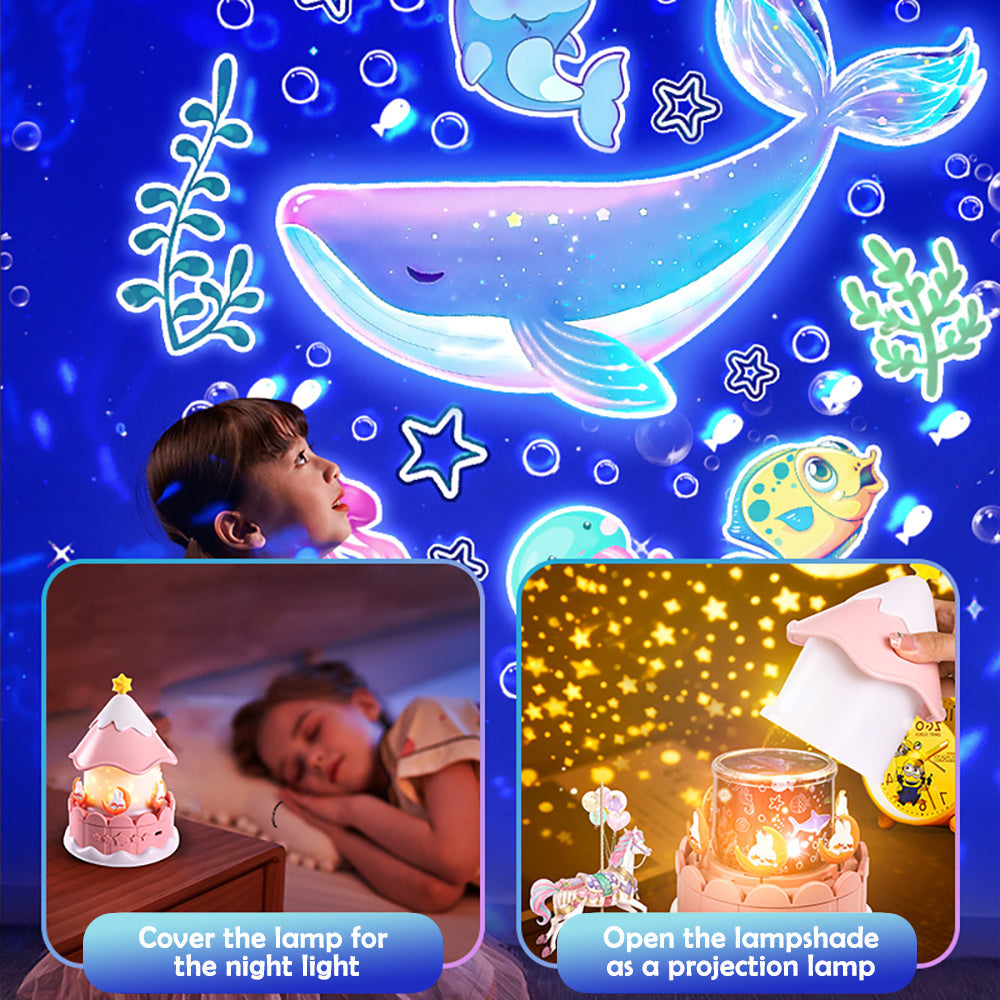 StarGazing Color Changing 360 Rotating Projection Lamp