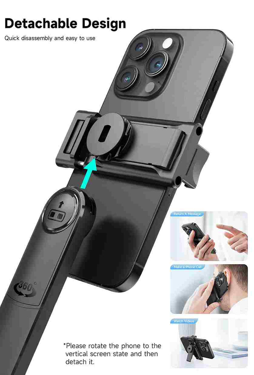 VibeShot™ Studio Selfie Tripod with Remote with Bluetooth Remote