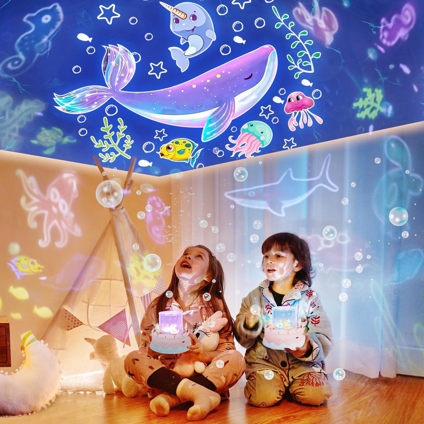 StarGazing Color Changing 360 Rotating Projection Lamp