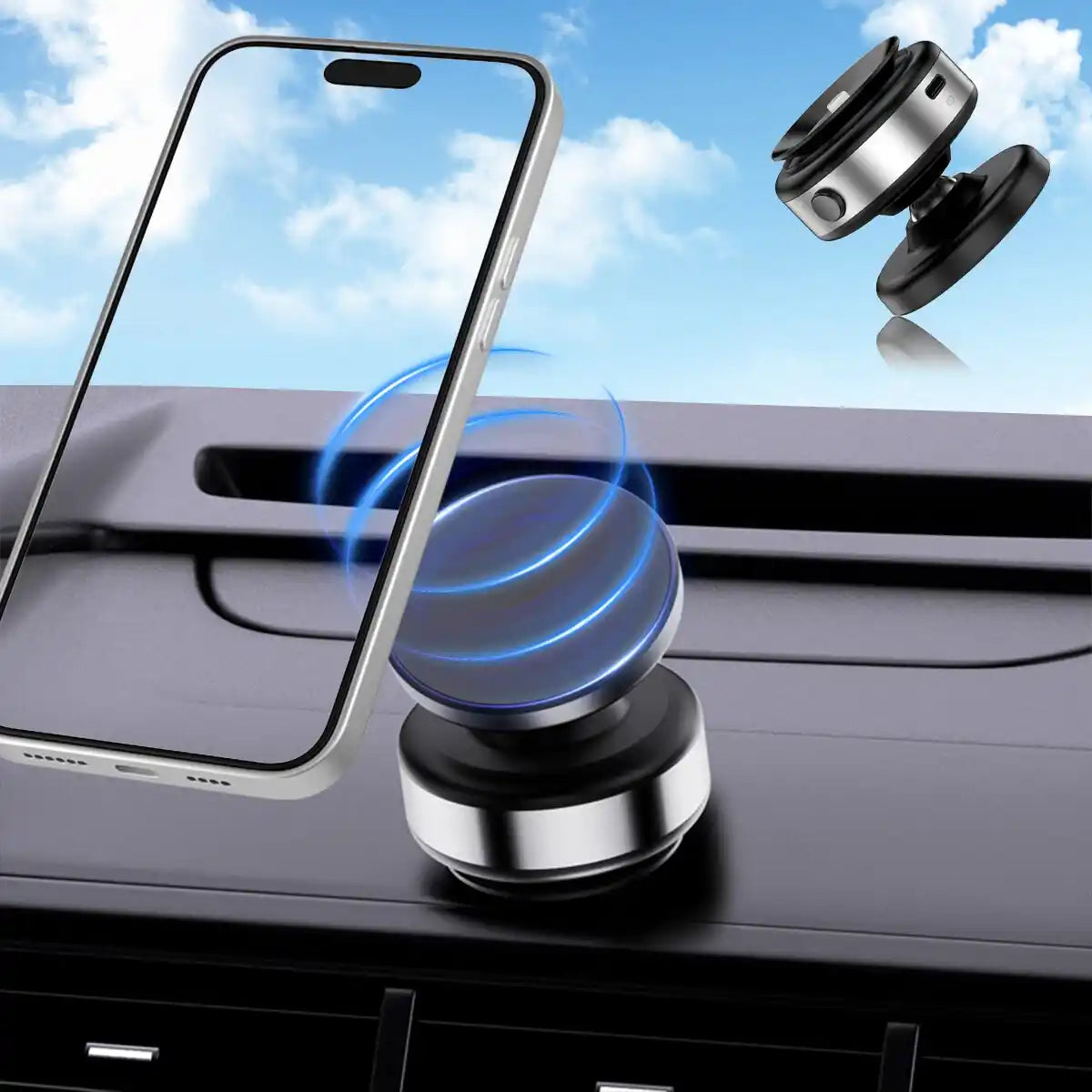 MagnoGrip™ Magnetic Car Dash Mobile Holder