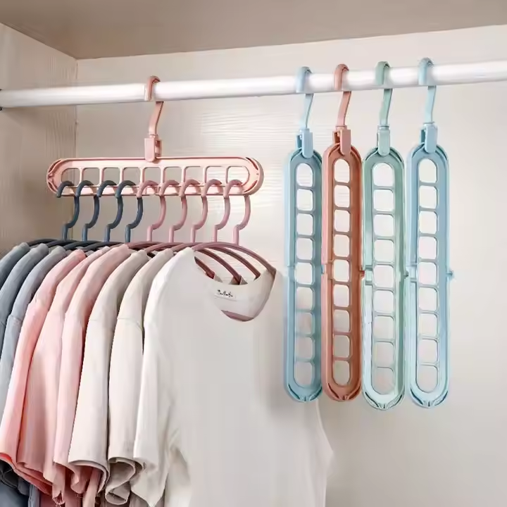Pack of 8 - ClosetPro 9-in-1 Multi-Hanger