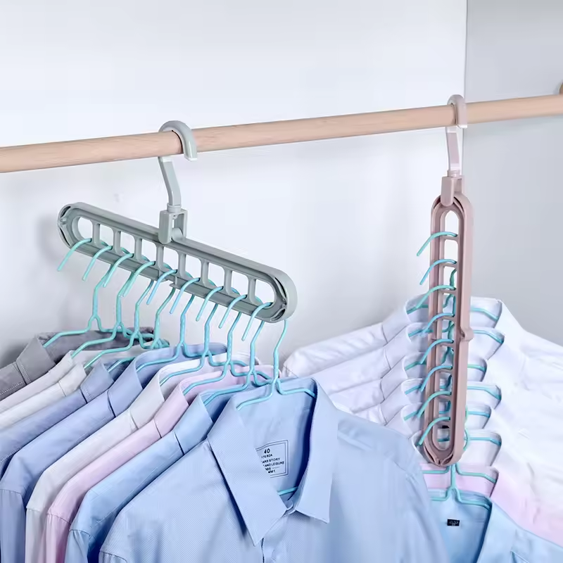 Pack of 8 - ClosetPro 9-in-1 Multi-Hanger