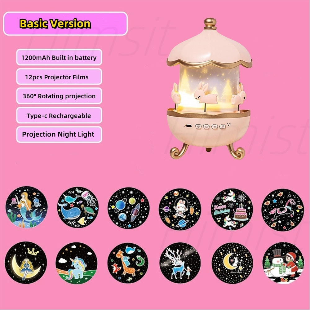 StarGazing Color Changing 360 Rotating Projection Lamp