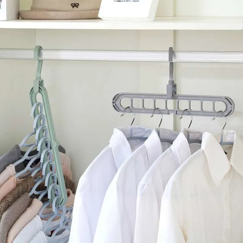Pack of 8 - ClosetPro 9-in-1 Multi-Hanger