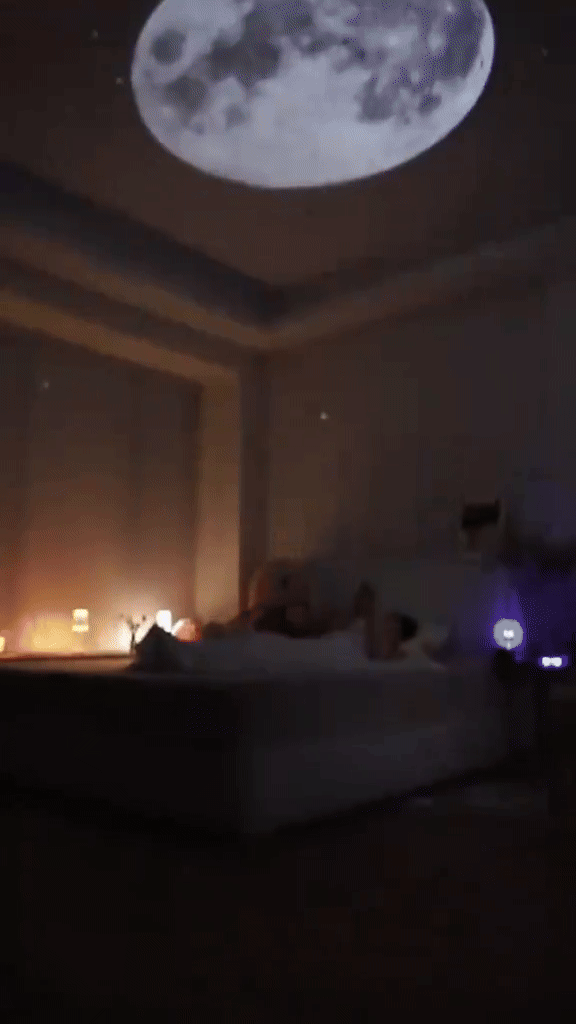 360 Rotating Night Projector Lamp