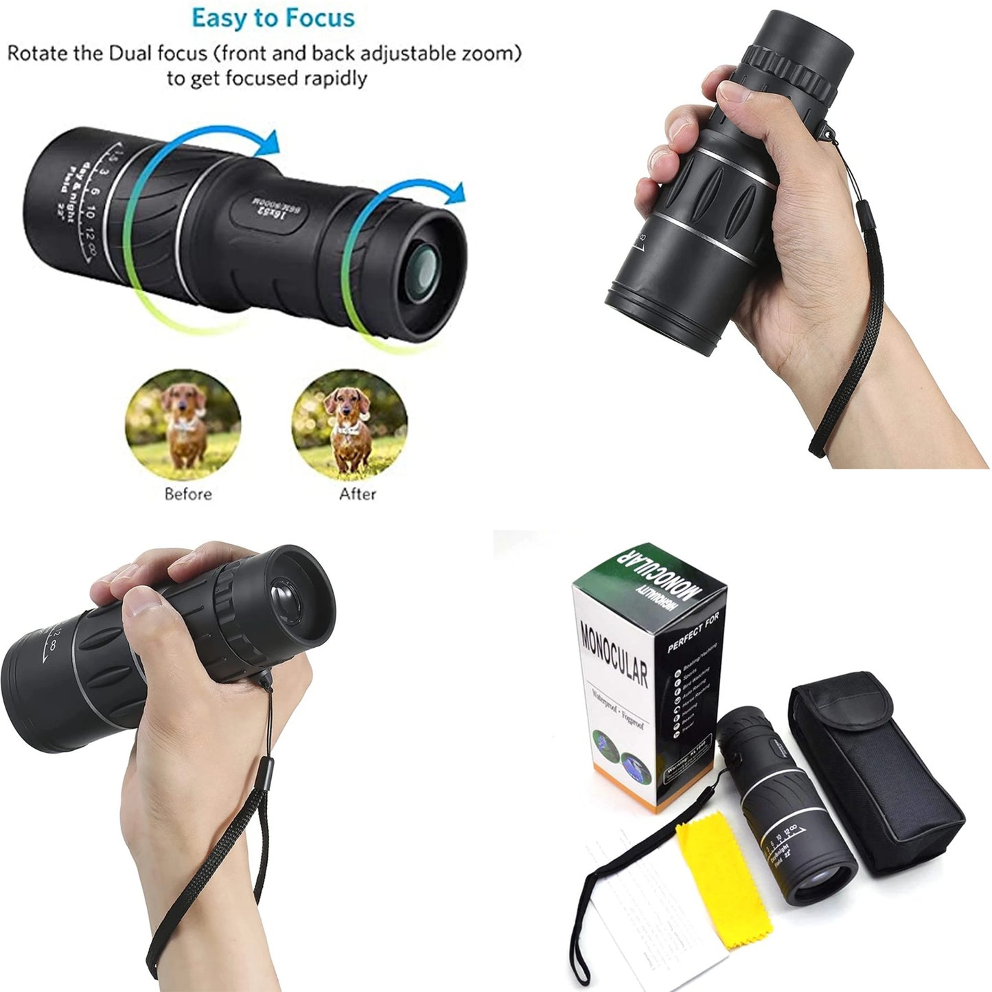 Zoomara HD View Monocular