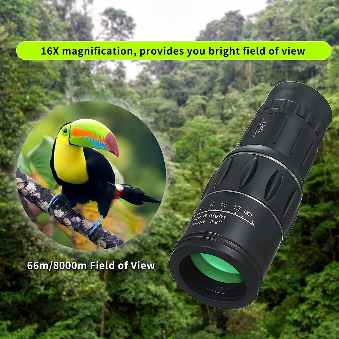 Zoomara HD View Monocular