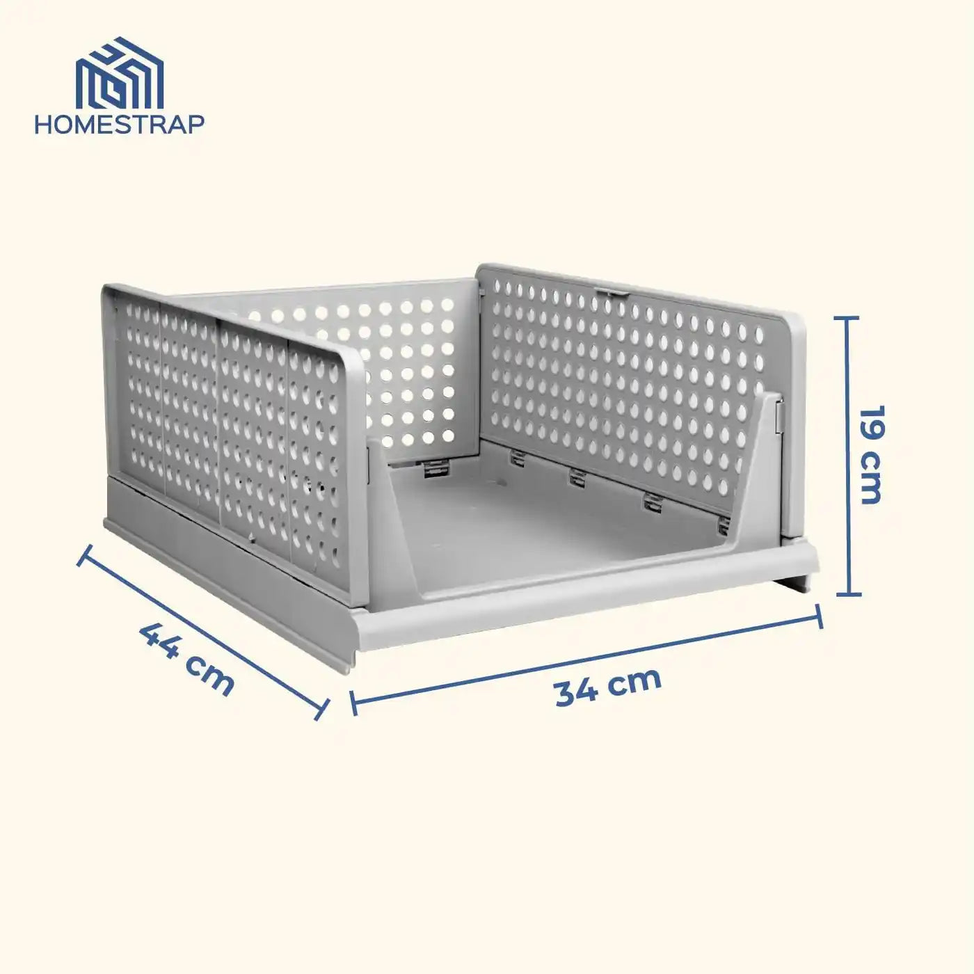 FoldNest Express Foldable Closet Organizer (Pack of 5)