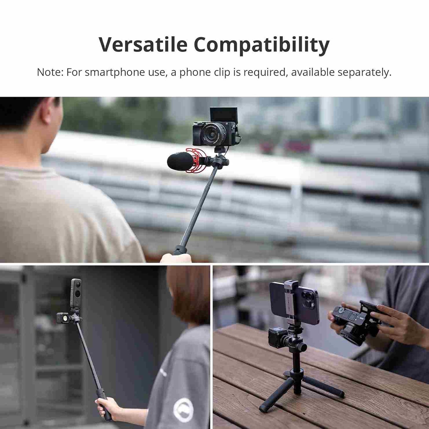 VibeShot™ Studio Selfie Tripod with Remote with Bluetooth Remote