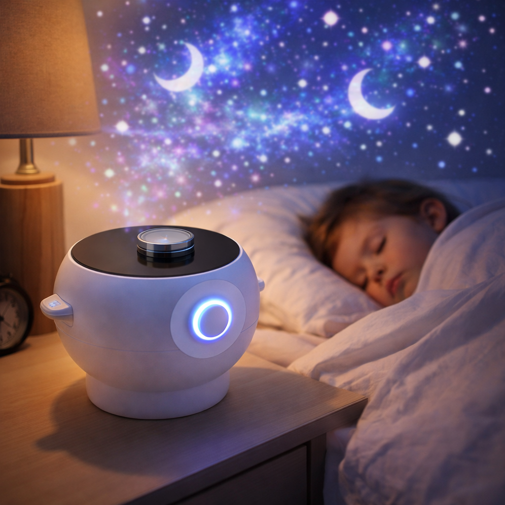 360 Rotating Night Projector Lamp