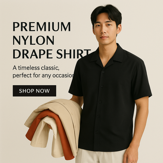 PureComfort Pack Of 3 Breathable Shirts (Black + White + Beige)