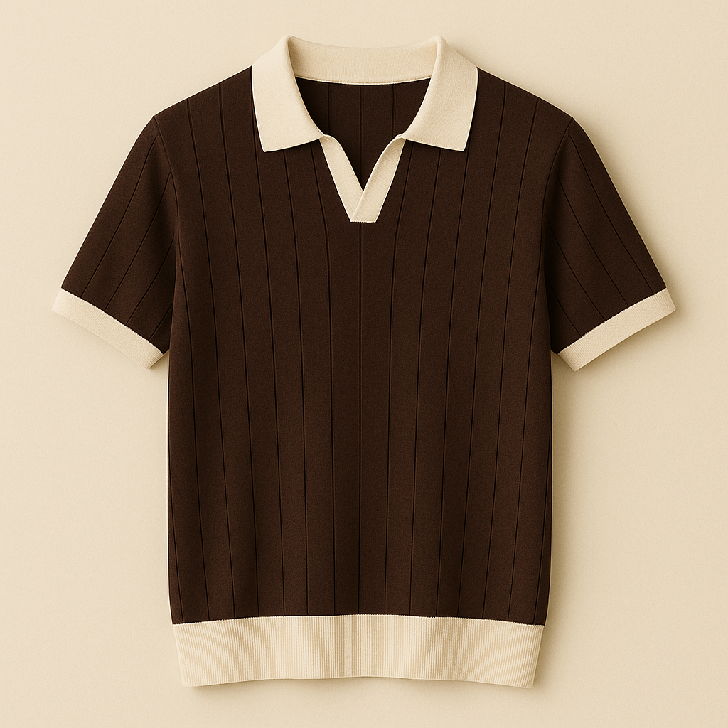 Vintage Riviera Premium Polo T-Shirt Pack of 4 (Brown + Green + Beige + Blue)