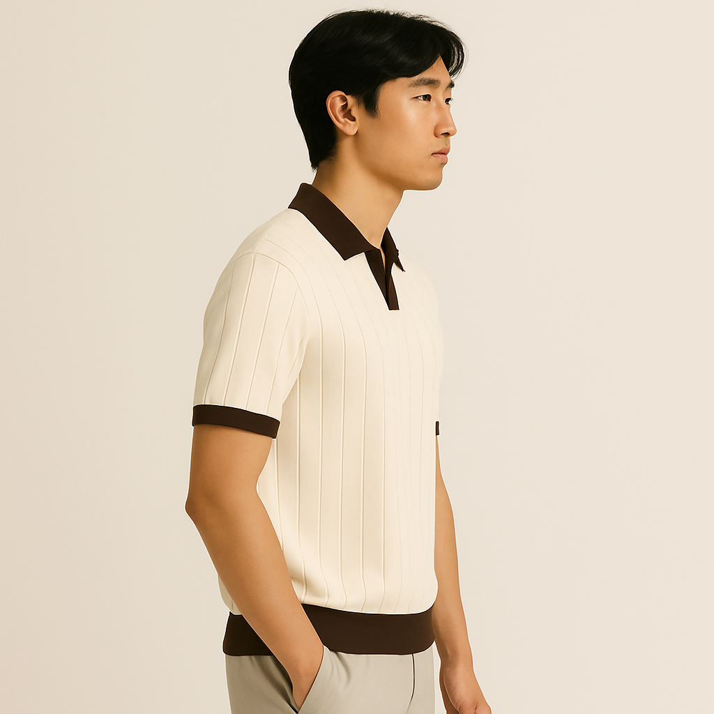 Vintage Riviera Premium Polo T-Shirt Pack of 4 (Brown + Green + Beige + Blue)