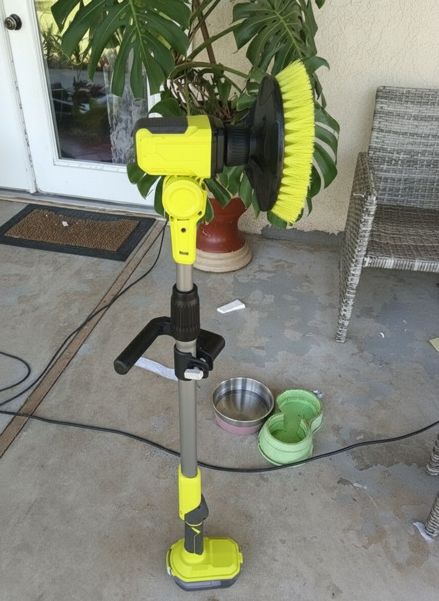 Foldable 360 Automatic Multipurpose Scrubber